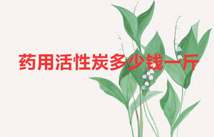 藥用活性炭多少錢(qián)一斤?