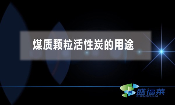 煤質顆粒活性炭的用途